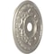 Ekena Millwork Baltimore PVC Medallion (Canopies up to 7 3/4"), 22"OD x 3 1/2"ID x 1"P, Bright Coat Aluminum CMP22BABAL - alternate 4